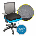 Reposapiés Kensington de espuma viscoelástica, negro