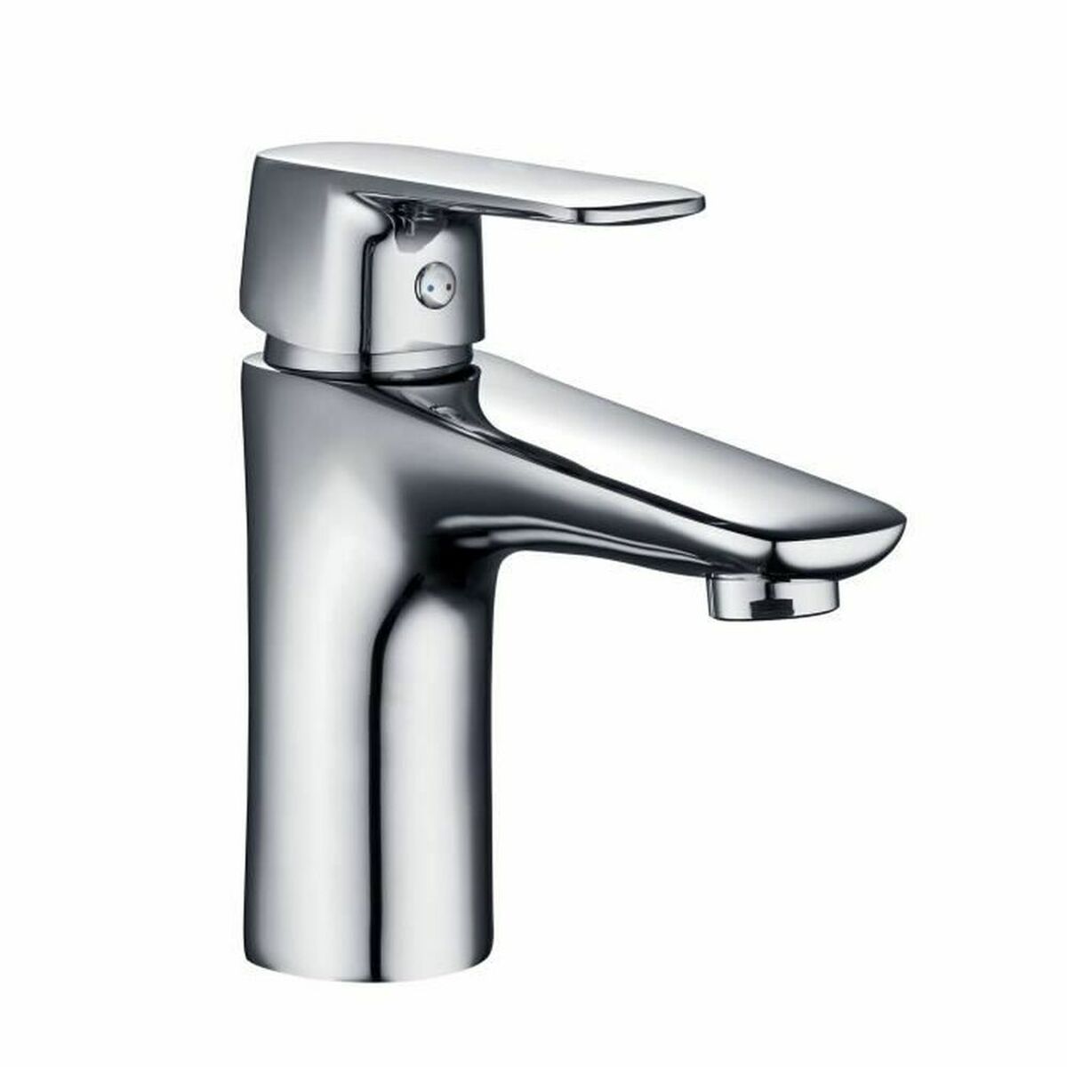Set de baño Rousseau, grifo monomando gris