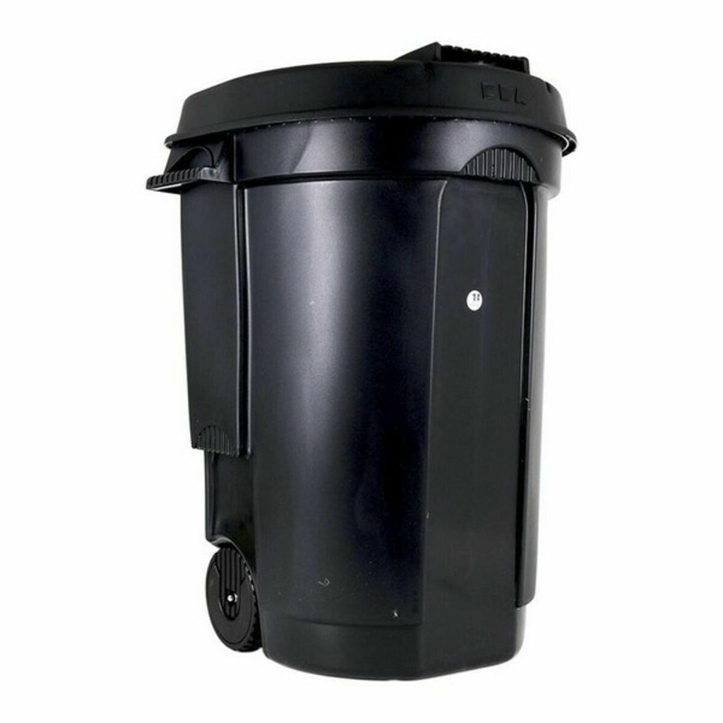 Cubo para basura de 110 L con ruedas, PVC — imagen 2