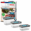 Set de 3 fiambreras herméticas Bosch, negro