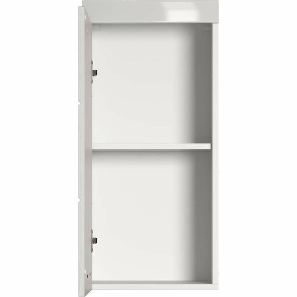 Estantería de baño blanca de aglomerado, 37 x 77 x 23 cm — imagen 3