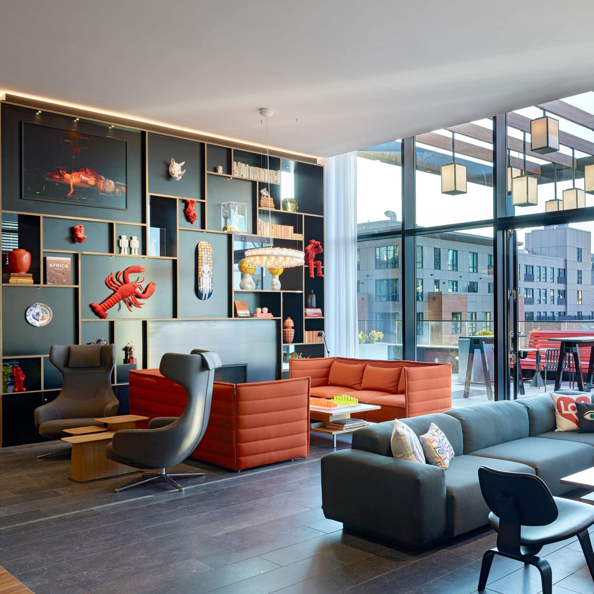 Vitra Alcove Lounge Dreisitzer Sofa