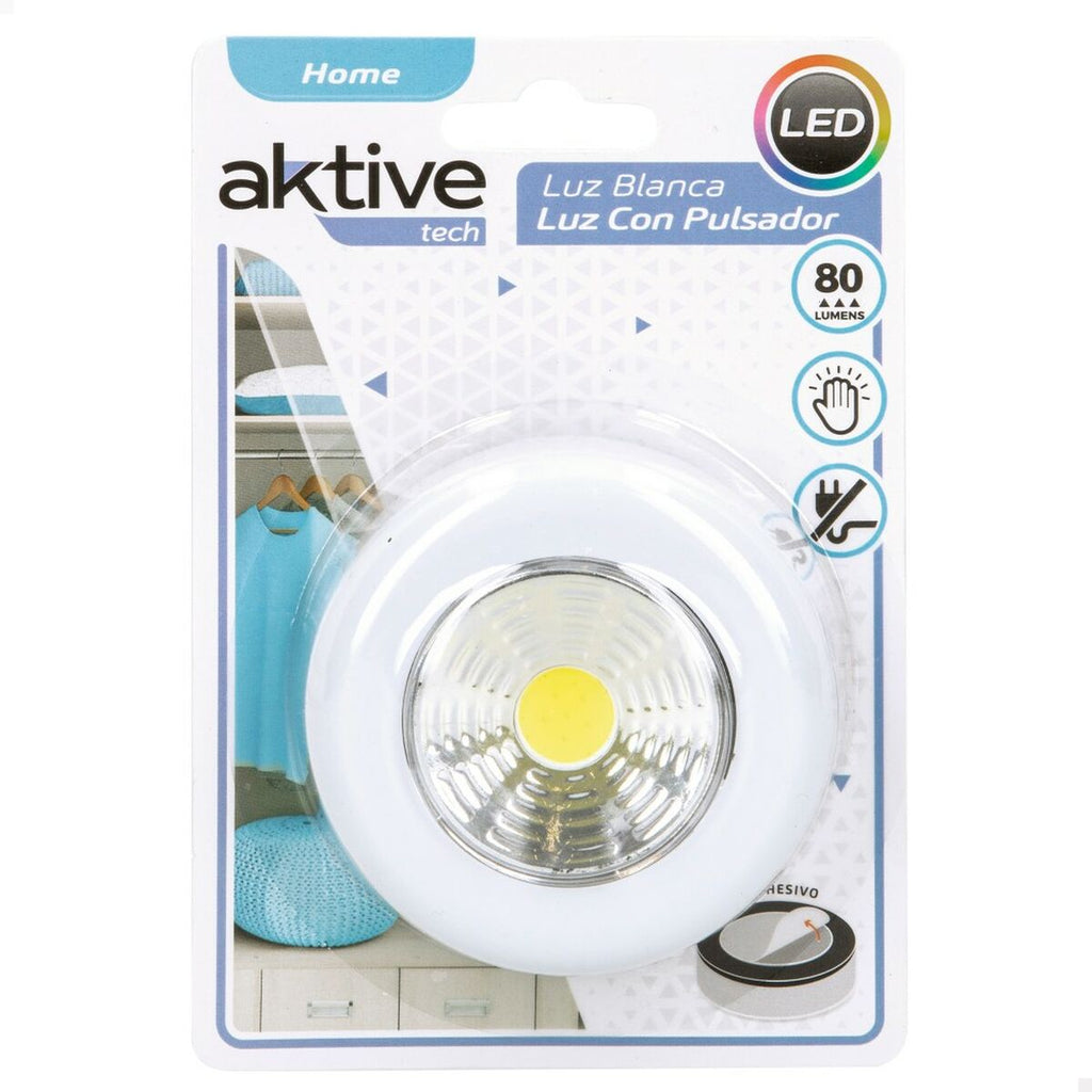 Luz táctil LED Aktive, blanca (24 unidades) — imagen 4
