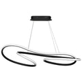 Lámpara de techo LED Activejet, blanco y negro, 64 W, 120 cm