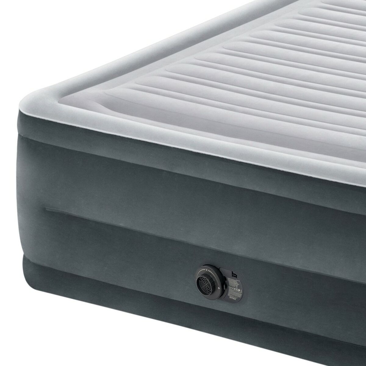 Cama hinchable Intex Fiber-Tech gris, 152 x 56 x 203 cm — imagen 2