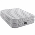 Cama hinchable doble de PVC y poliéster, 152 x 203 cm