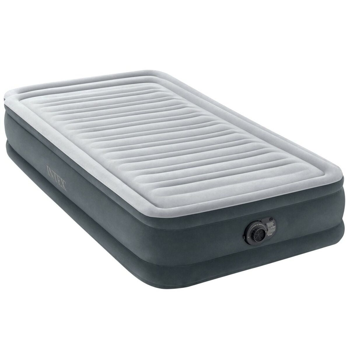 Cama hinchable individual con motor, 99 x 33 x 191 cm