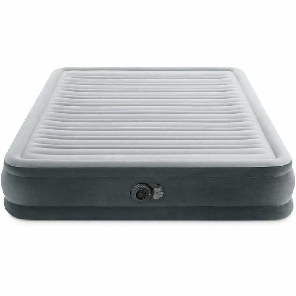 Cama hinchable doble gris, 152 x 33 x 203 cm — imagen 3