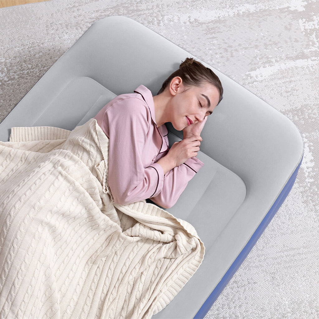 Cama individual hinchable Bestway con motor, 191 x 97 x 46 cm — imagen 3