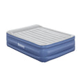 Cama hinchable doble con motor, 203 x 152 x 56 cm