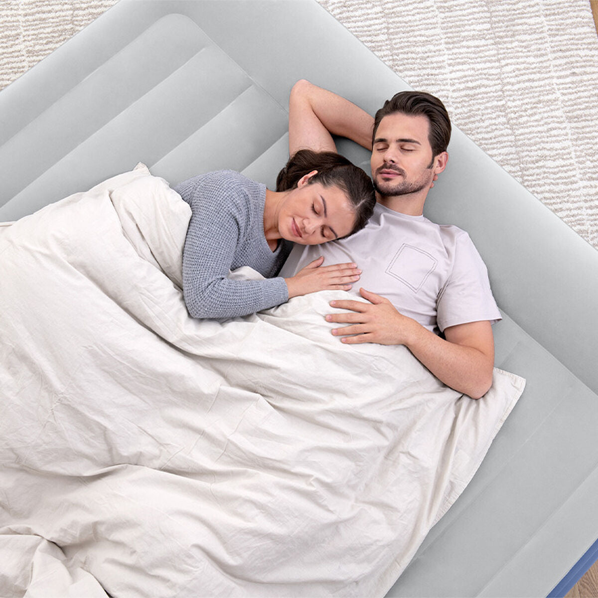 Cama hinchable doble con motor, 203 x 193 x 56 cm — imagen 3
