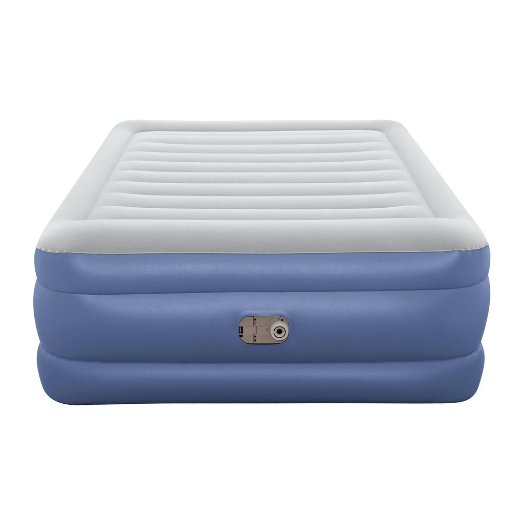 Cama hinchable doble con motor, 203 x 61 x 152 cm — imagen 2