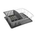 Escurridor de fregadero Metaltex gris, 35 x 30 x 11 cm
