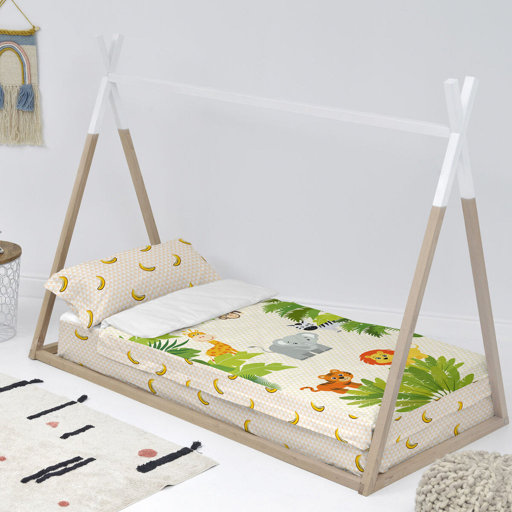 Saco nórdico infantil de algodón, Mr Fox Wild, cama de 105 — imagen 2