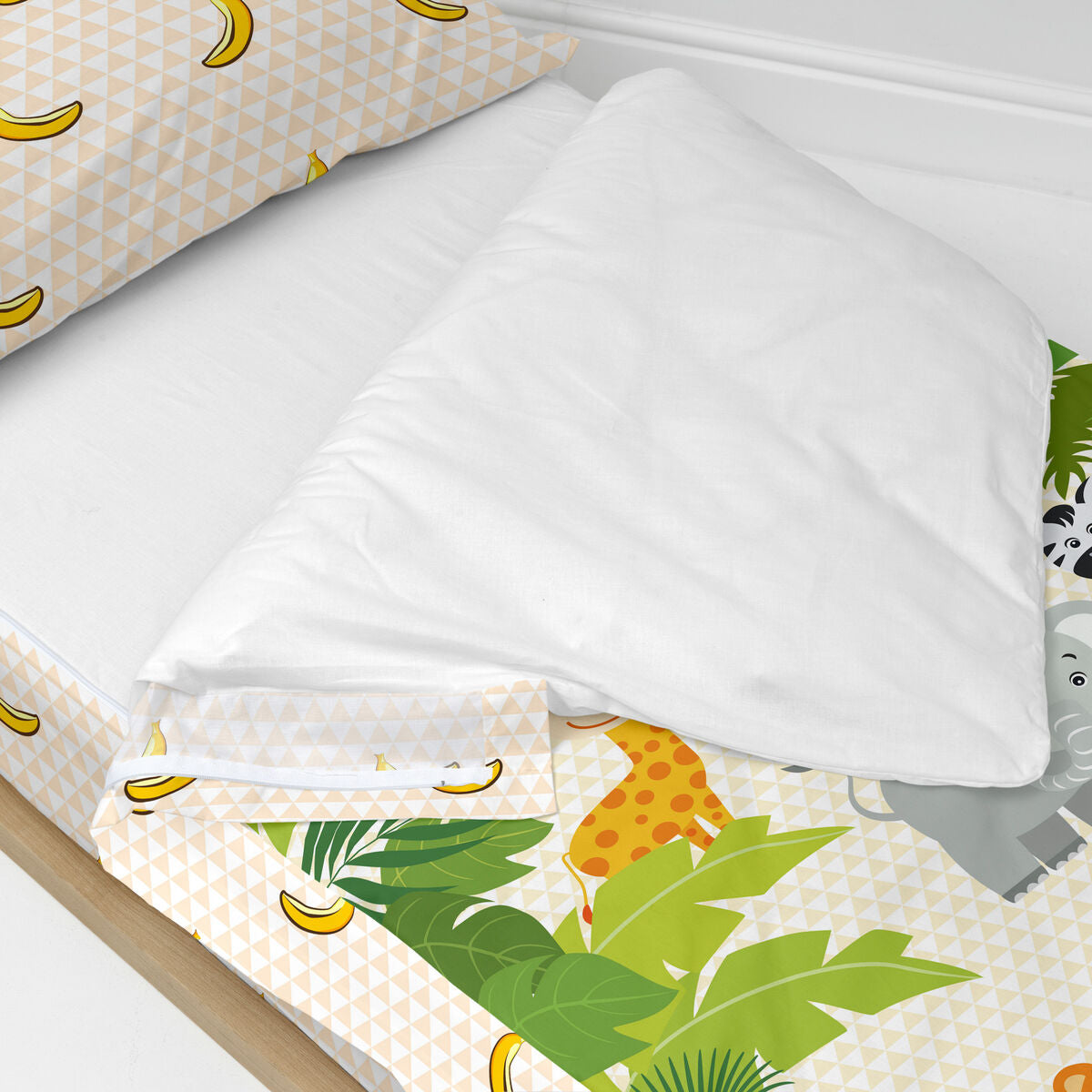 Saco nórdico infantil de algodón, Mr Fox Wild, cama de 105 — imagen 3