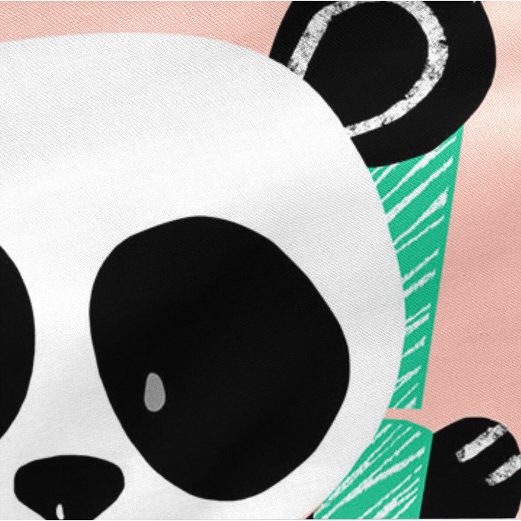 Saco nórdico infantil de algodón, estampado Panda Garden — imagen 5