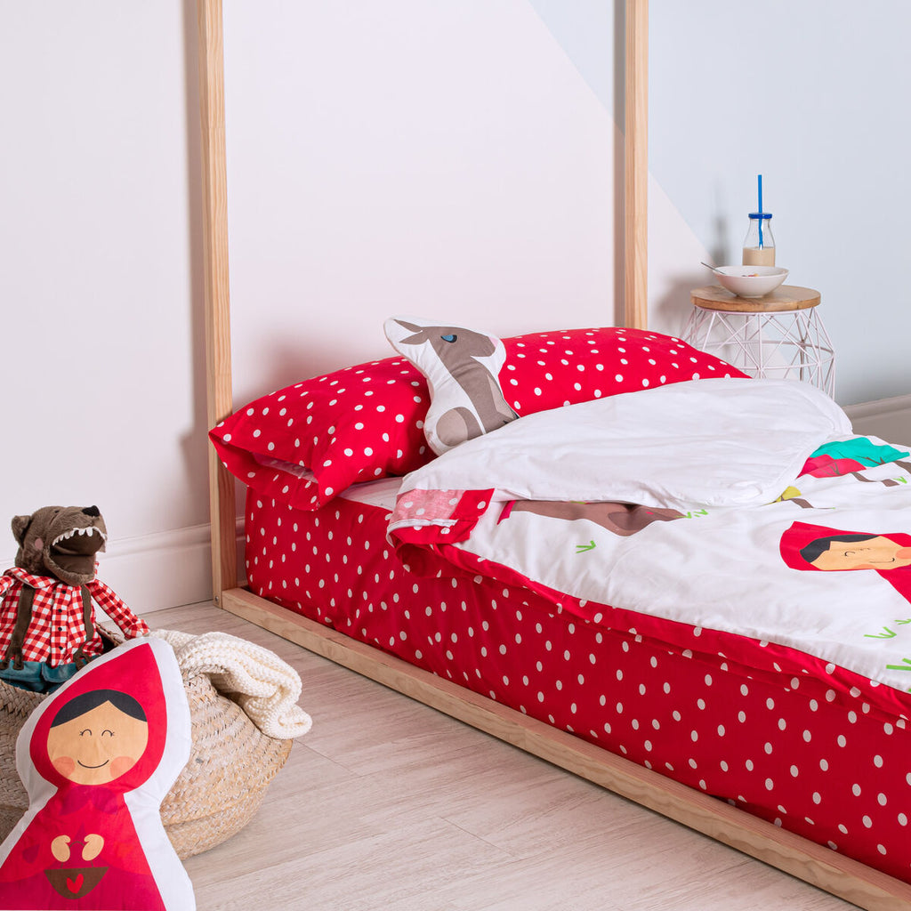Saco nórdico infantil de algodón, Mr Fox Grandma, cama de 105 — imagen 6