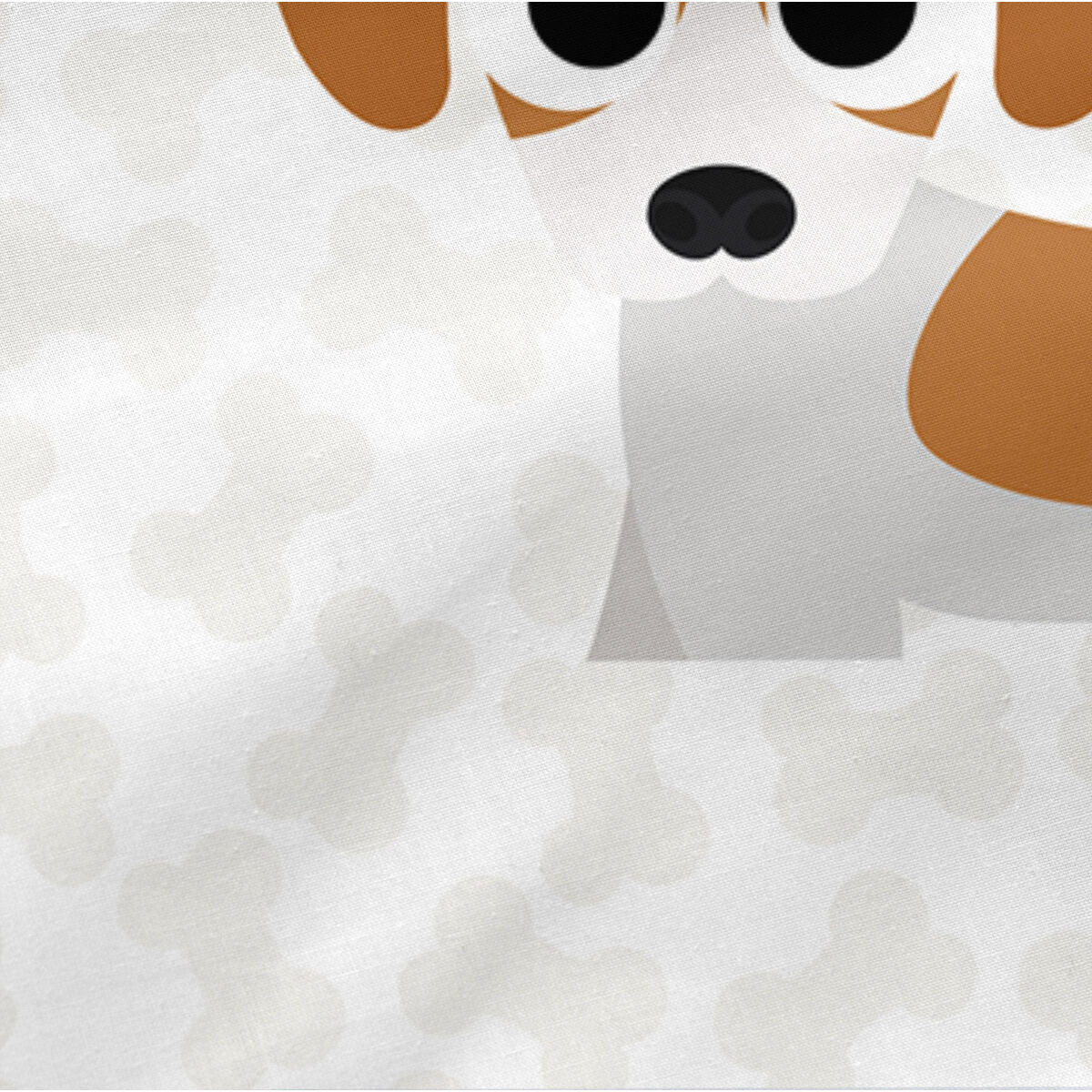 Saco nórdico infantil de algodón, estampado Mr Fox Dogs — imagen 5