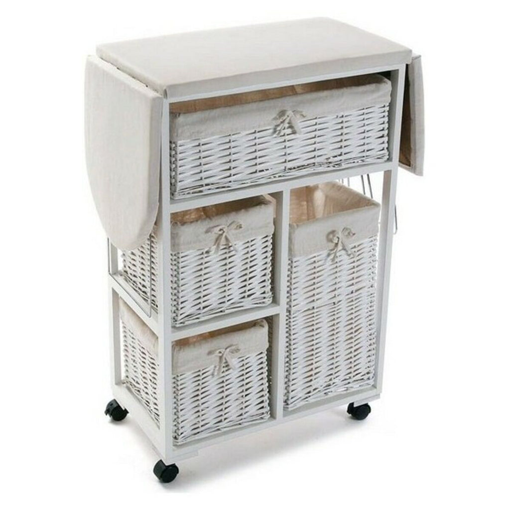 Mueble auxiliar de madera, 36 x 85 x 135 cm