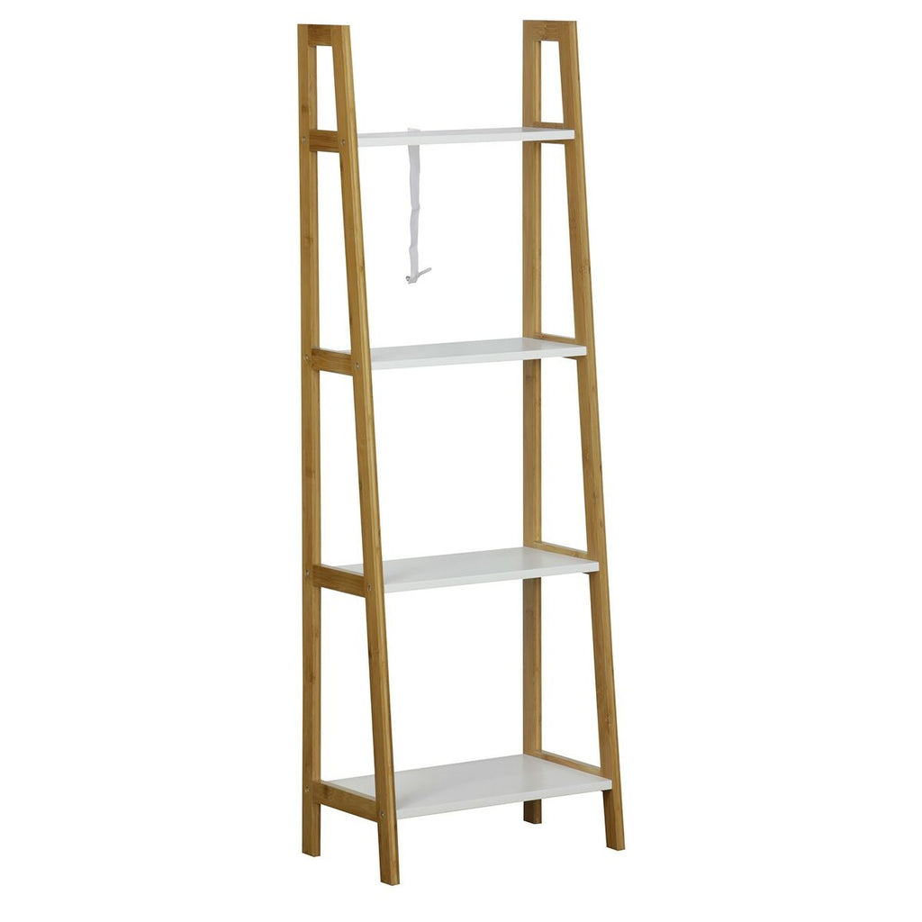 Estantería de baño minimalista marrón, 40 x 120 x 24,5 cm