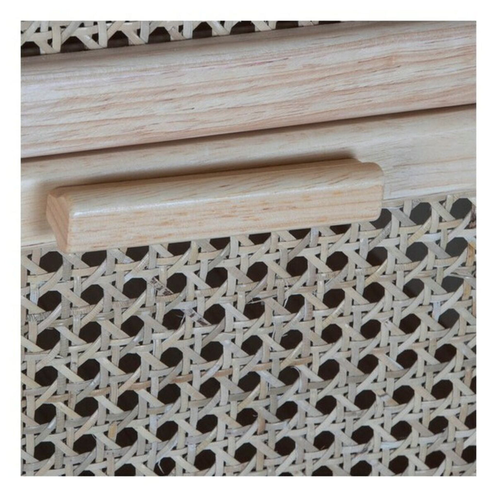 Cajonera de caucho y ratán con rejilla, estilo Bali — imagen 3