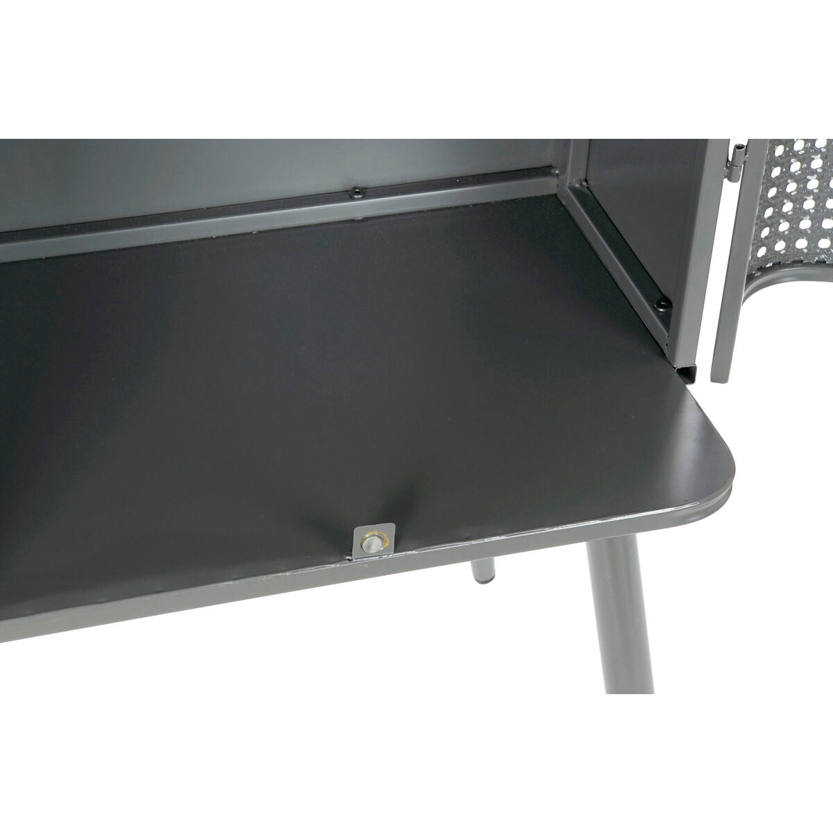 Estantería gris y natural de madera y metal, 79 x 39 x 133 cm — imagen 7