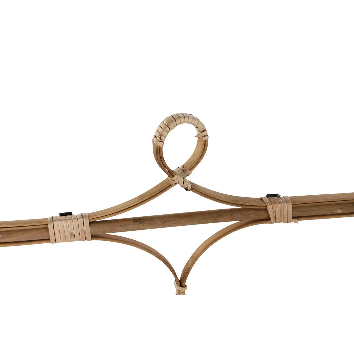 Estantería natural de bambú y ratán con 3 estantes, 62 x 15 x 103 cm — imagen 3