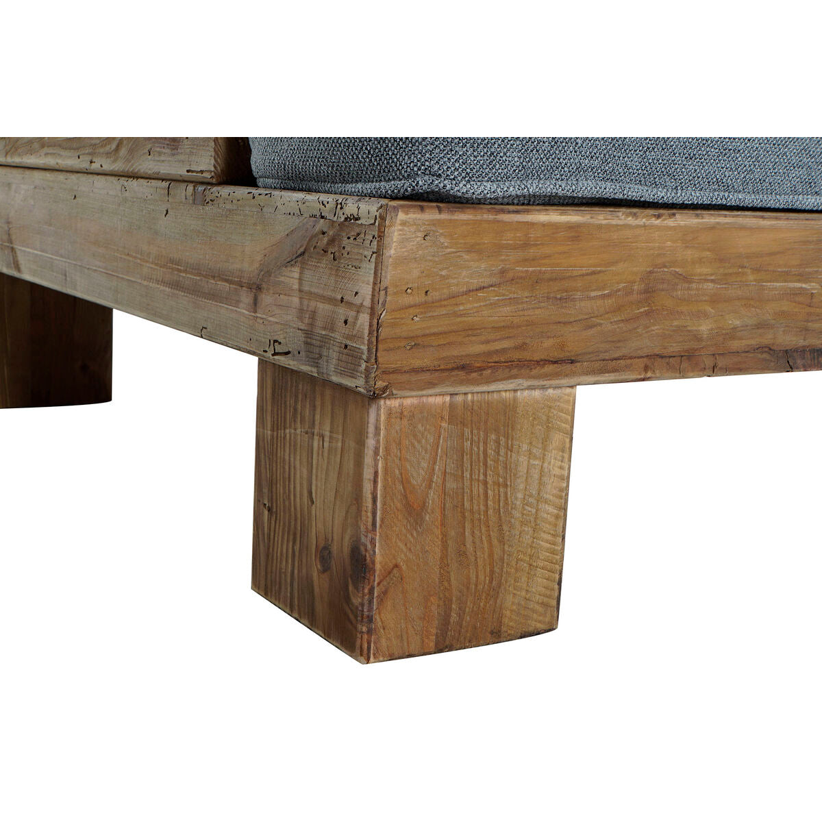 Sofá alpino gris de madera reciclada, 224 x 95 x 82 cm — imagen 6