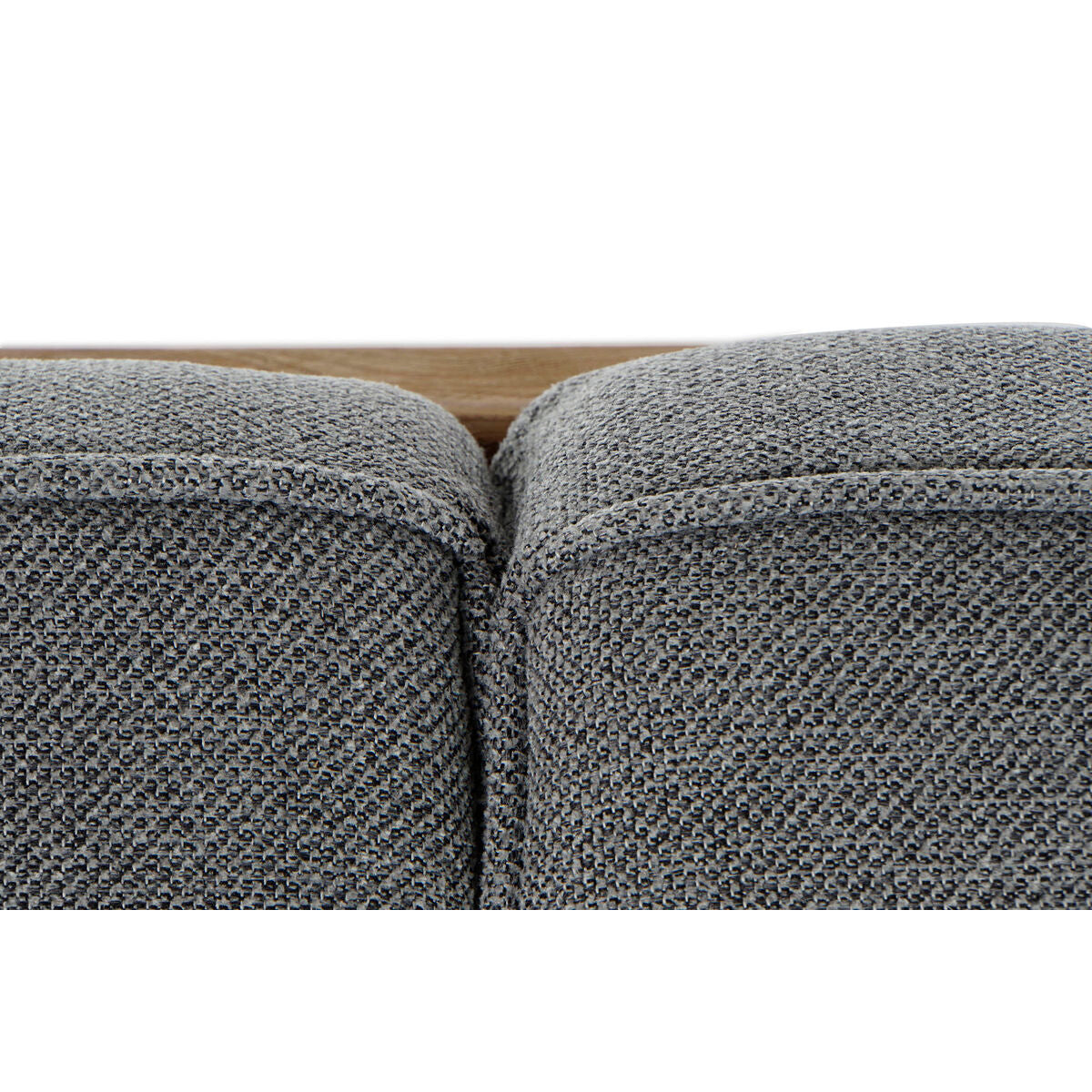 Sofá alpino gris de madera reciclada, 224 x 95 x 82 cm — imagen 7