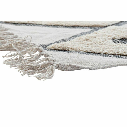 Alfombra moderna beige con rombos, 160 x 230 cm — imagen 2
