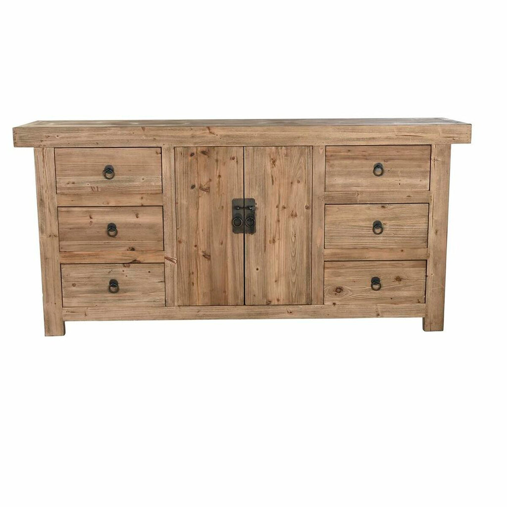 Aparador de madera natural con 6 cajones y 6 puertas, 180 cm — imagen 6