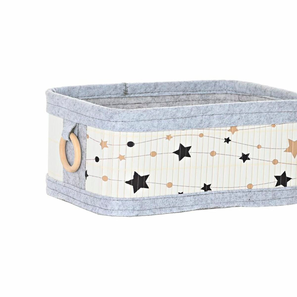 Juego de 4 cajas de bambú con motivo de estrellas — imagen 4