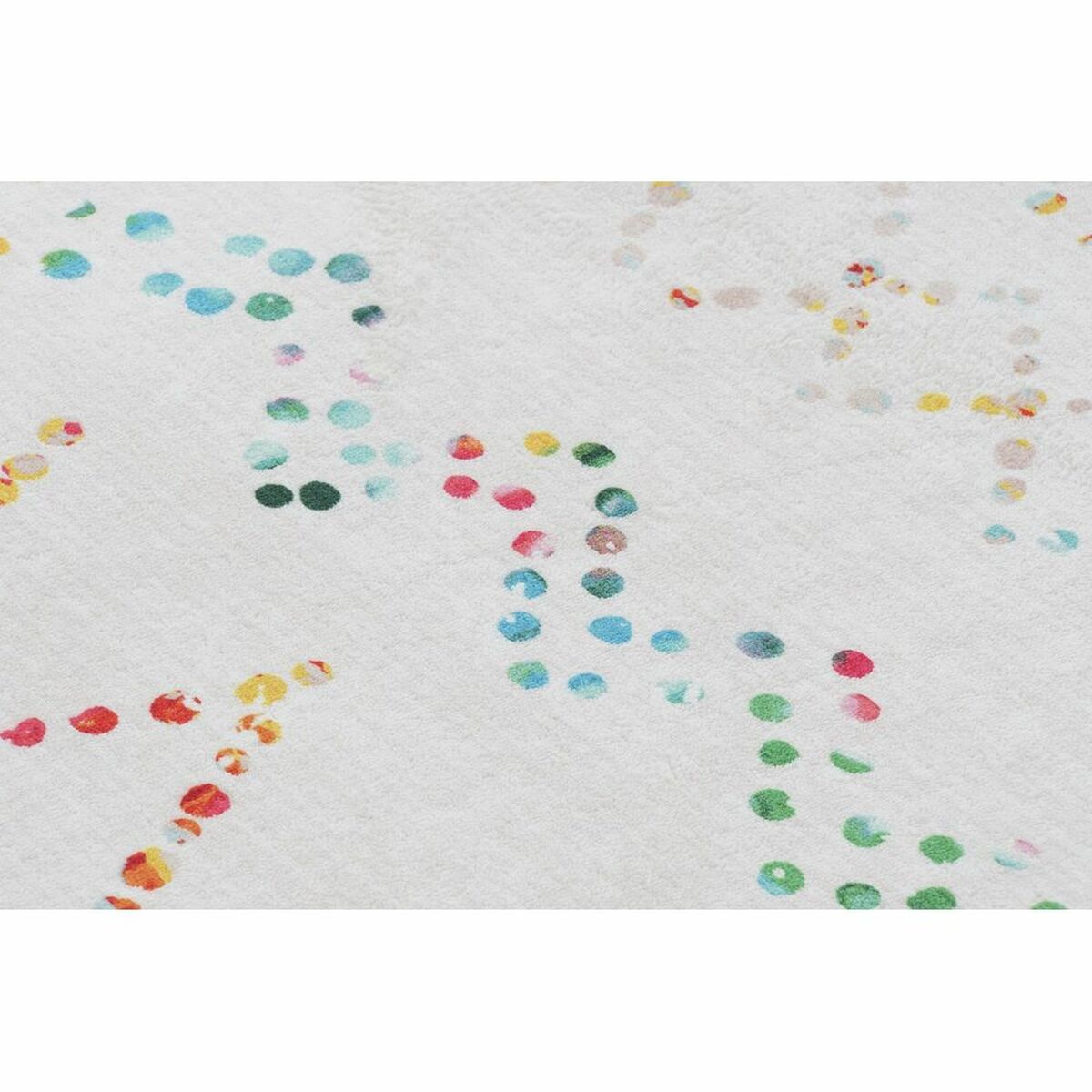 Alfombra de rombos multicolor, 200 x 290 cm — imagen 3