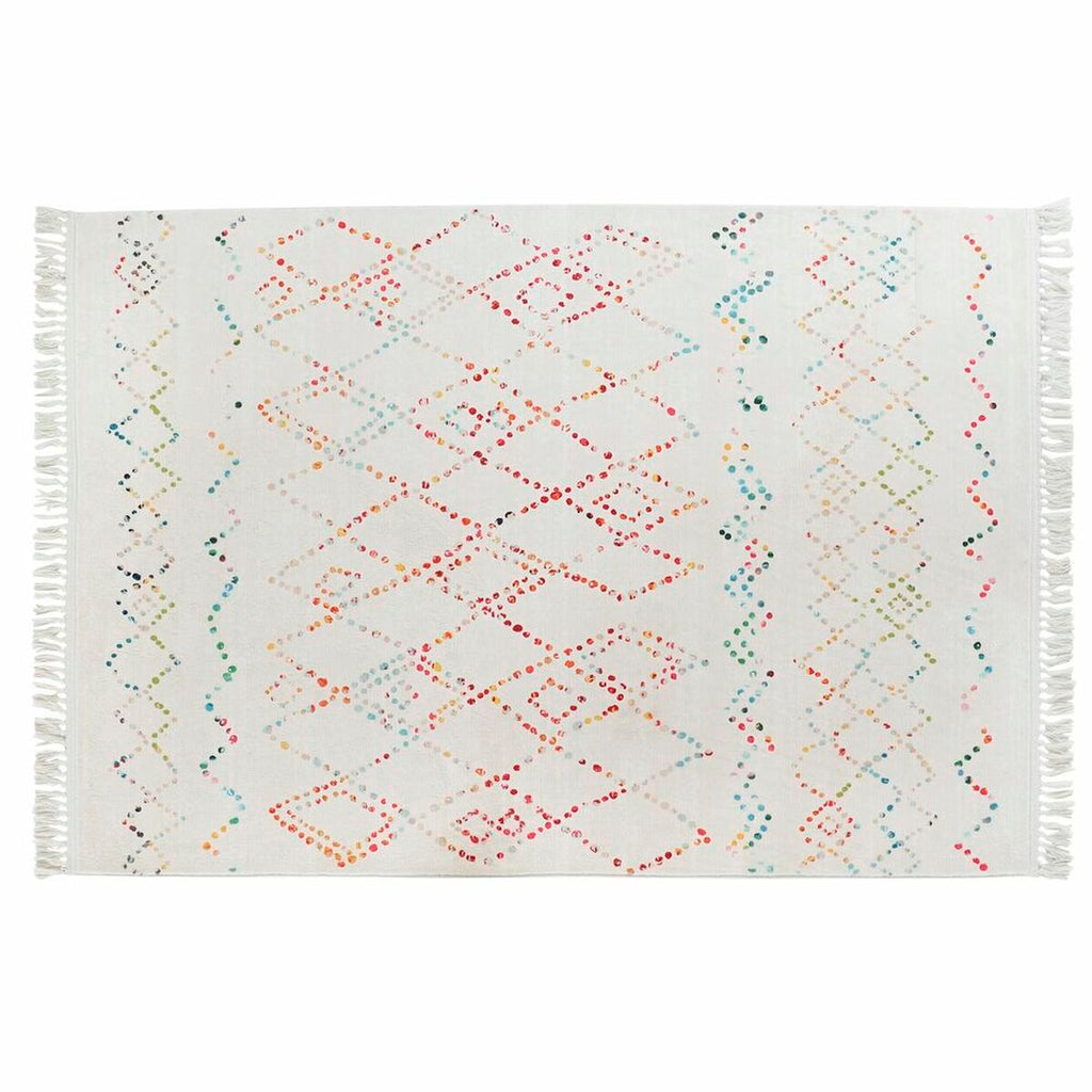 Alfombra de rombos multicolor, 200 x 290 cm