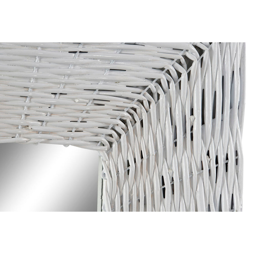 Espejo de pared cottage trenzado hecho a mano, 87 x 4 x 147 cm — imagen 3
