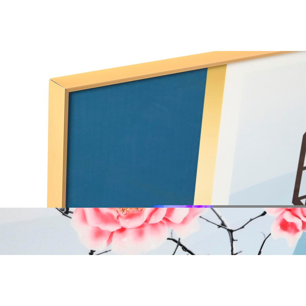 Cuadro de aluminio y madera MDF, diseño oriental, 180 cm ancho — imagen 2