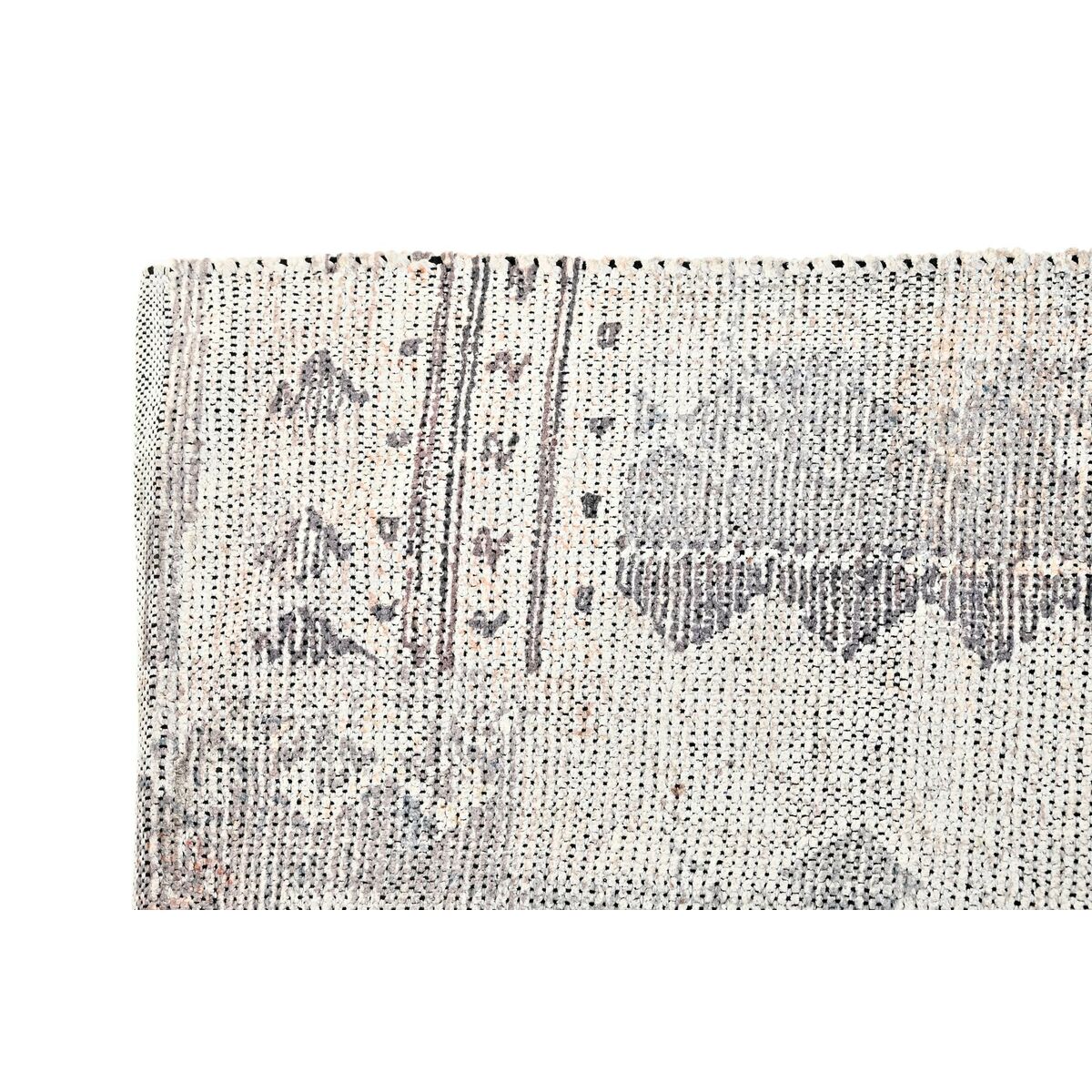 Alfombra boho multicolor de algodón y poliéster (2 unidades) — imagen 4