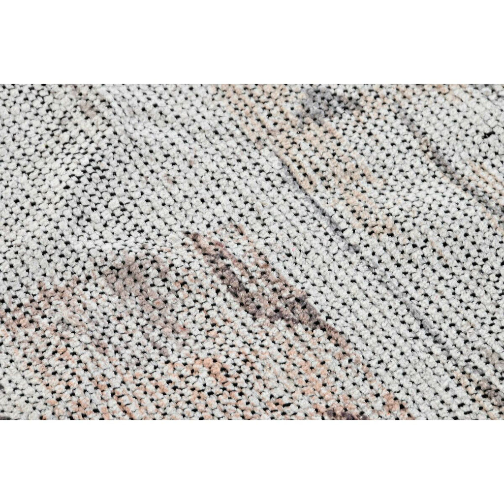 Alfombra boho multicolor de algodón y poliéster (2 unidades) — imagen 2