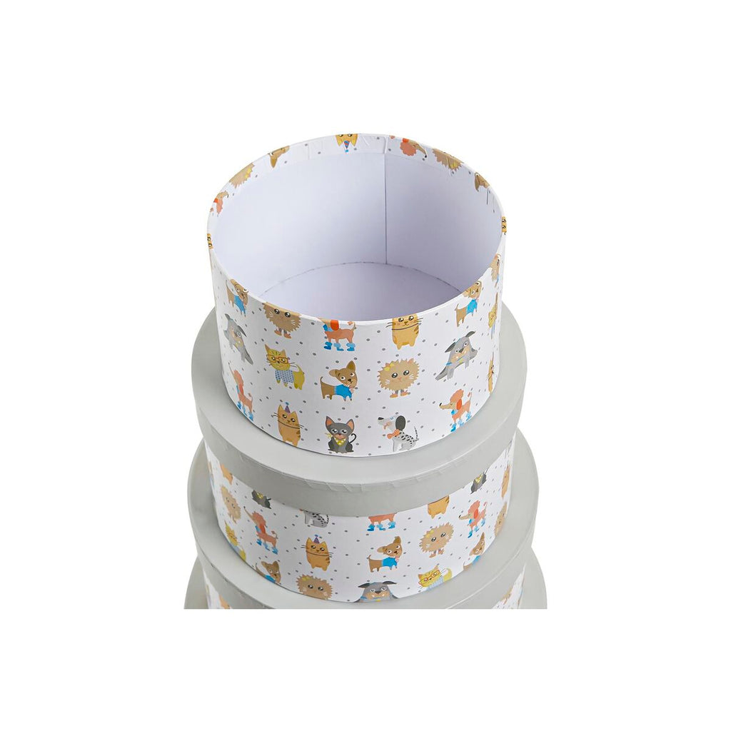 Set de 10 cajas multiusos infantiles de cartón, 37,5 cm — imagen 2