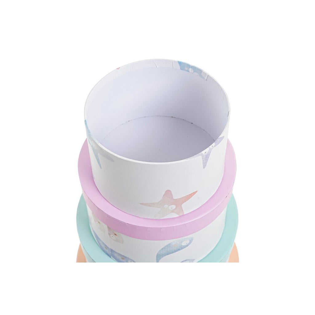 Set de 10 cajas organizadoras apilables, diseño infantil — imagen 3