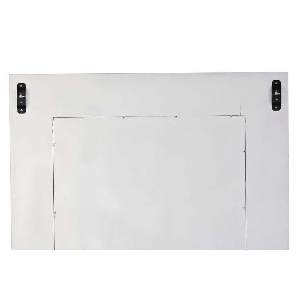 Espejo de pared blanco con rombos, 154 x 4 x 94 cm — imagen 3