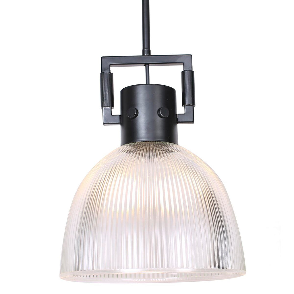 Lámpara de techo loft negra y plateada (2 unidades)