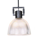 Lámpara de techo loft negra y plateada (2 unidades)