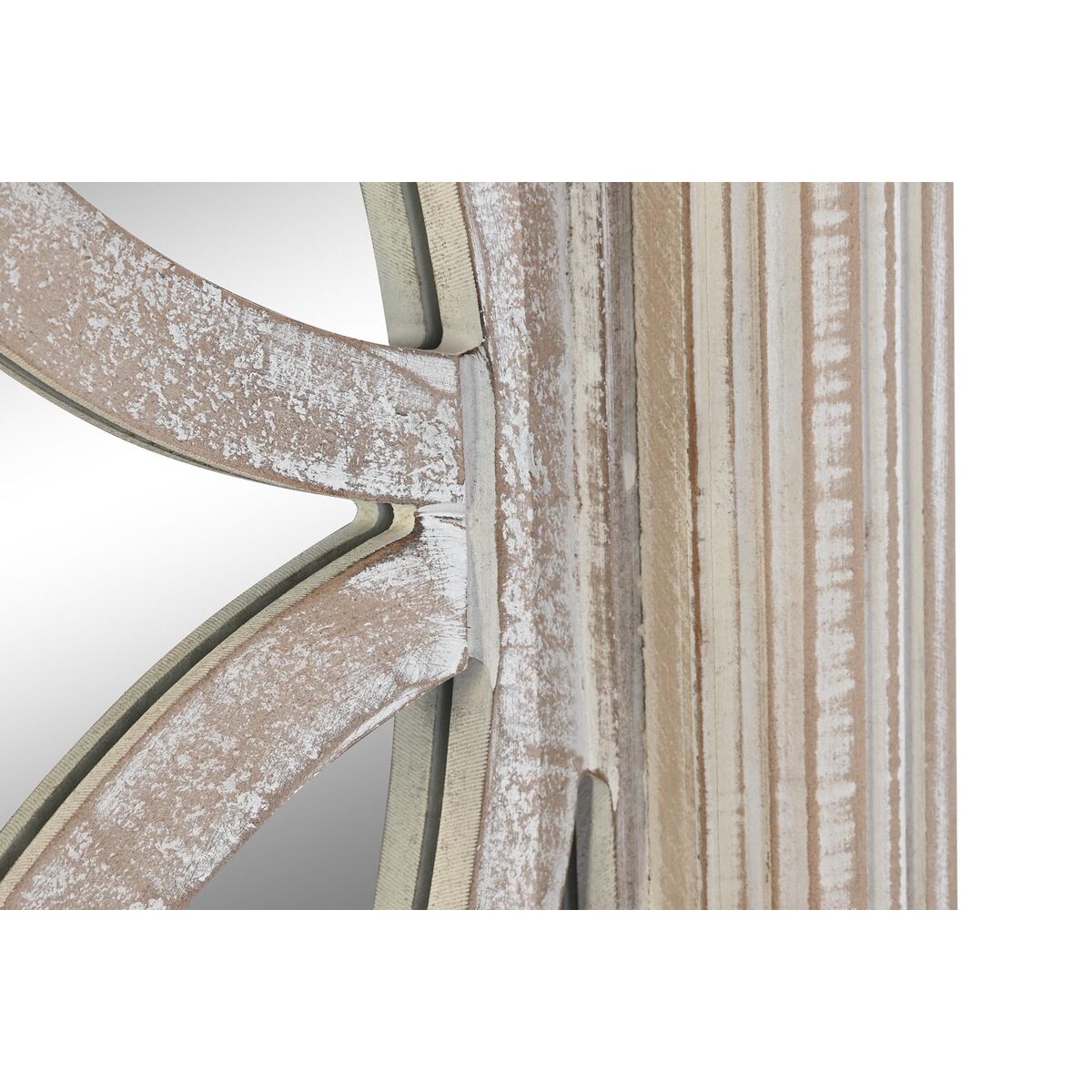 Espejo de pared rectangular decapé estilo ventana, 180 cm — imagen 3