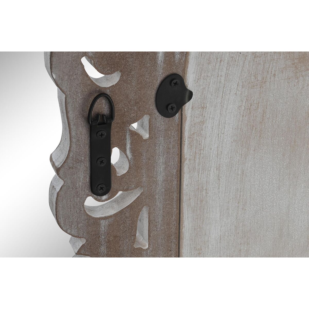 Espejo de pared de diseño índio en madera natural, 60 x 152 cm — imagen 2