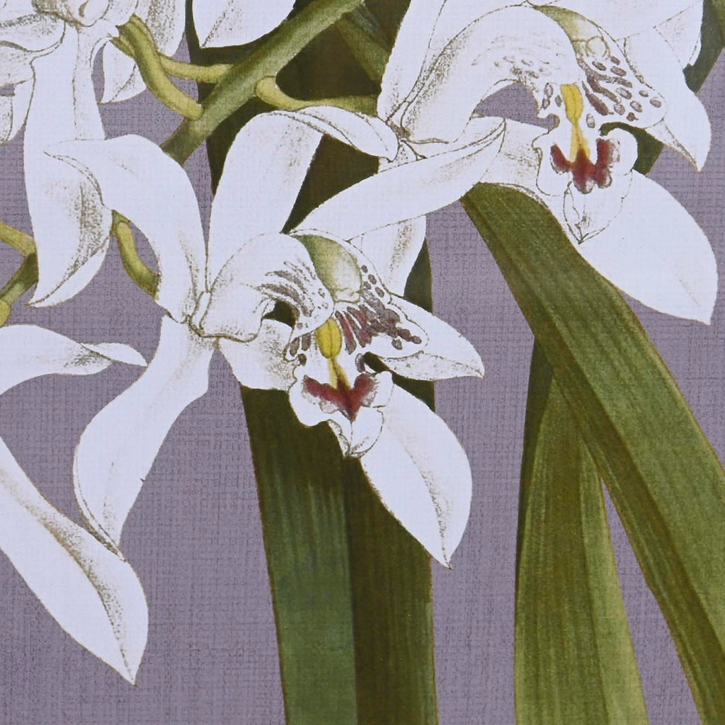 Juego de 6 cuadros florales de cristal y abeto, 50 cm — imagen 3