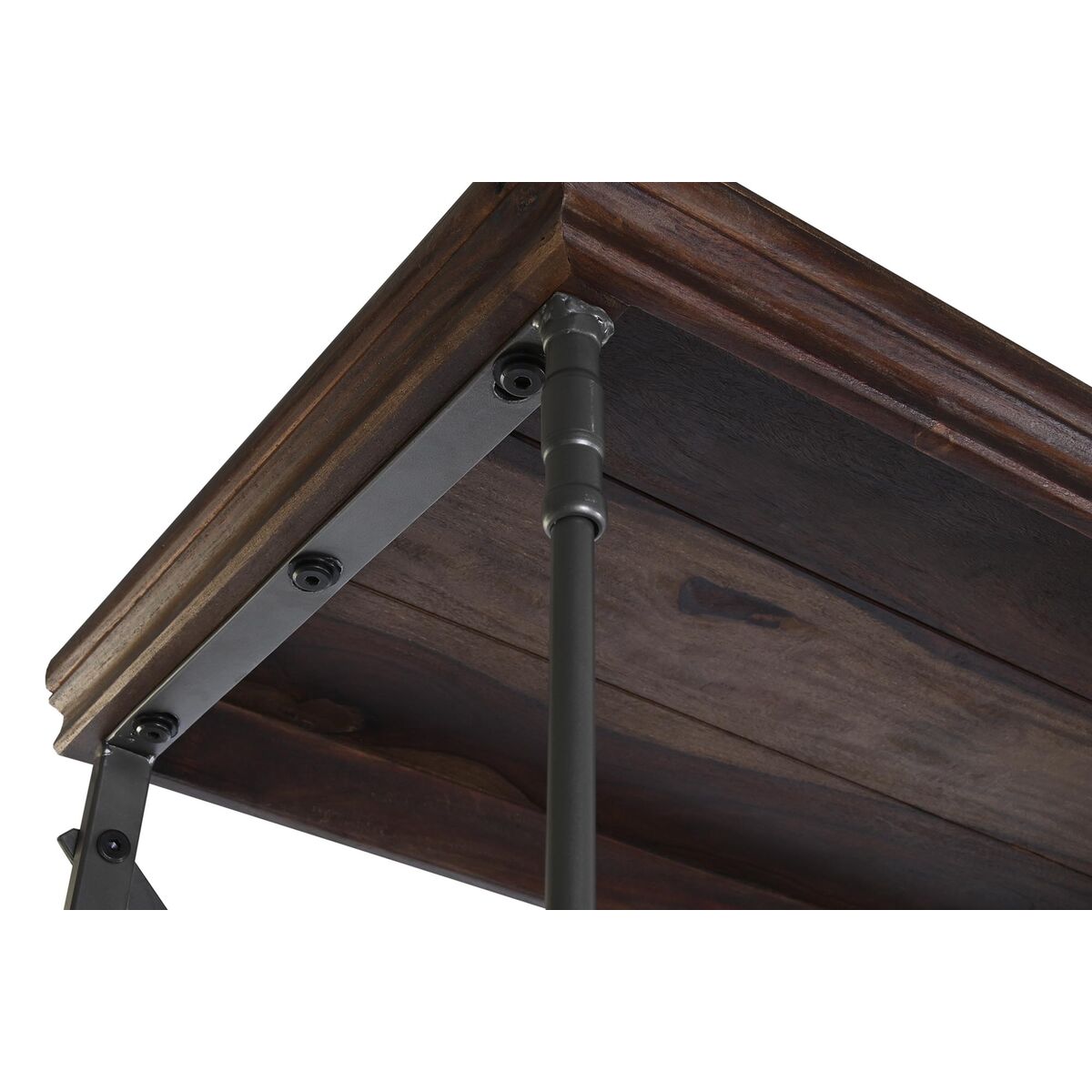 Estantería de madera y metal, 213 x 43 x 220 cm — imagen 2