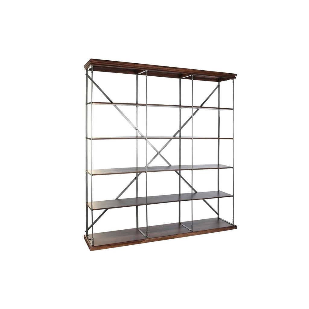 Estantería de madera y metal, 213 x 43 x 220 cm — imagen 5