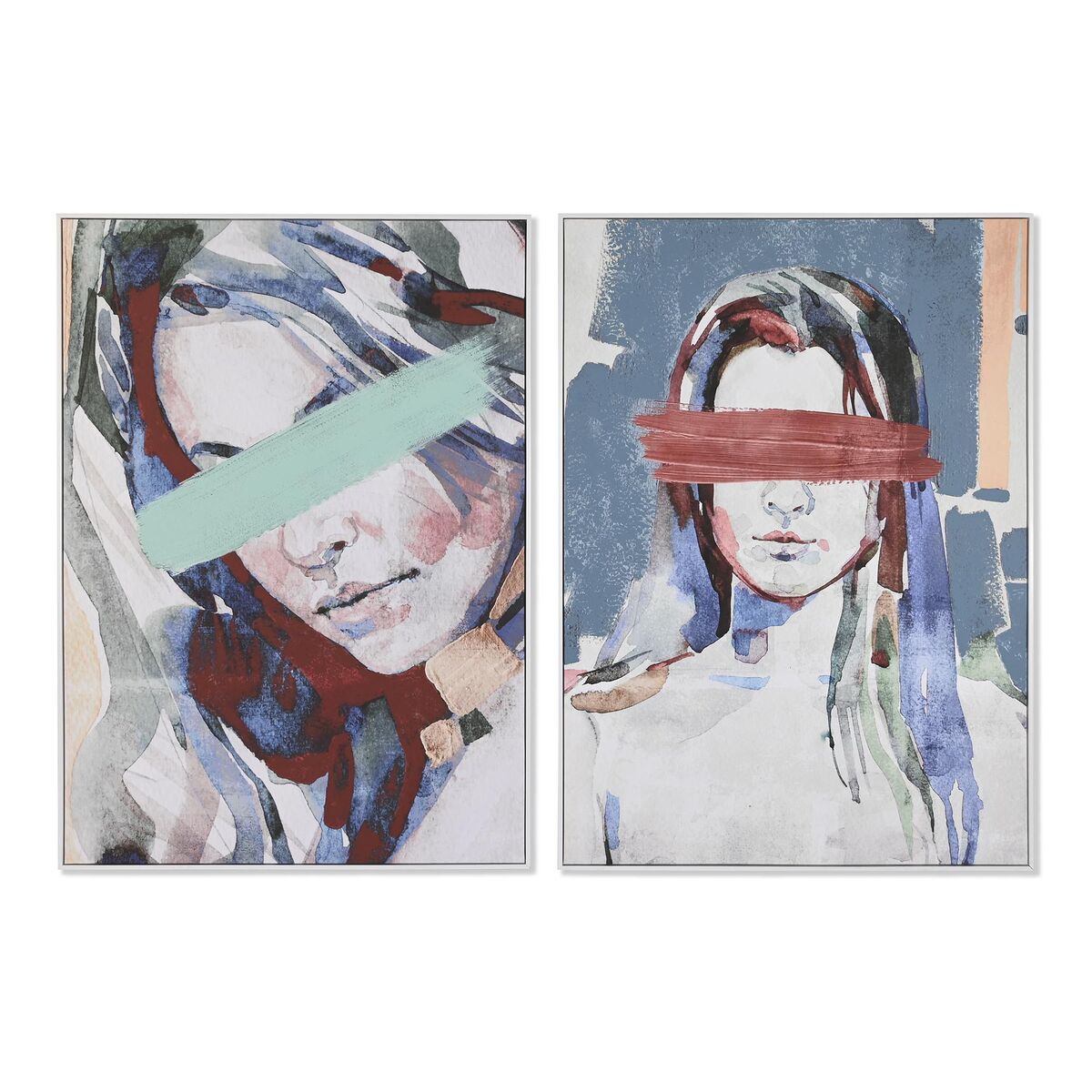Cuadro de poliestireno, diseño abstracto moderno, 103 x 143 cm