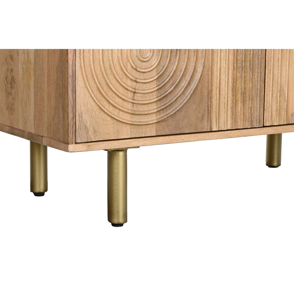 Estantería de madera de mango dorada, 90 x 40 x 180 cm — imagen 5